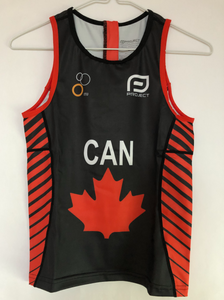 Canada Triathlon Women's Tri Top Rear Zip