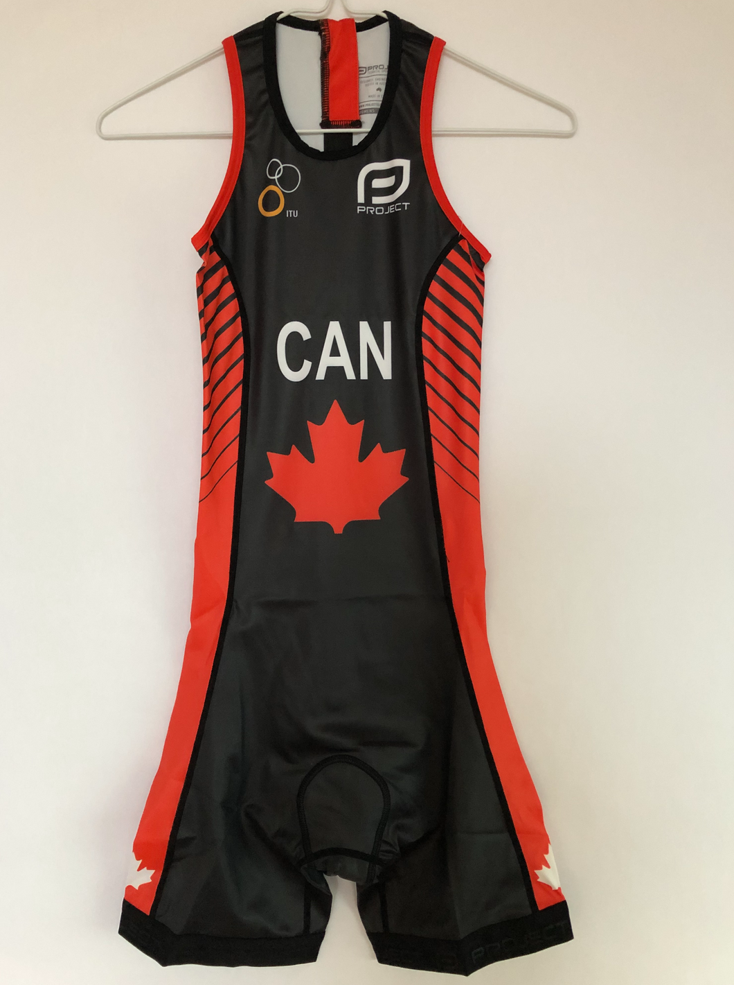 Canada Triathlon Women's Trisuit Rear Zip